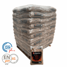 ARAPELLET – Palet de 70 sacos de pellets